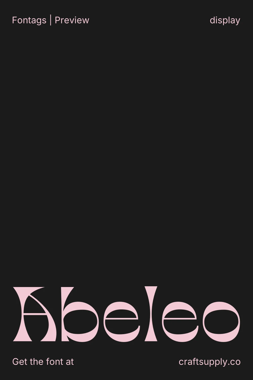 Abeleo specimen 1