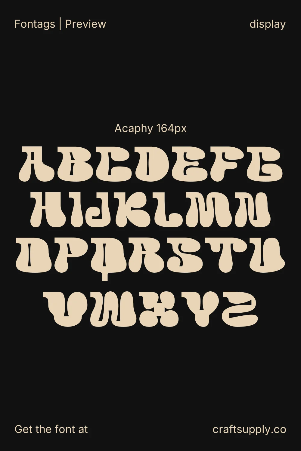 Acaphy specimen 2