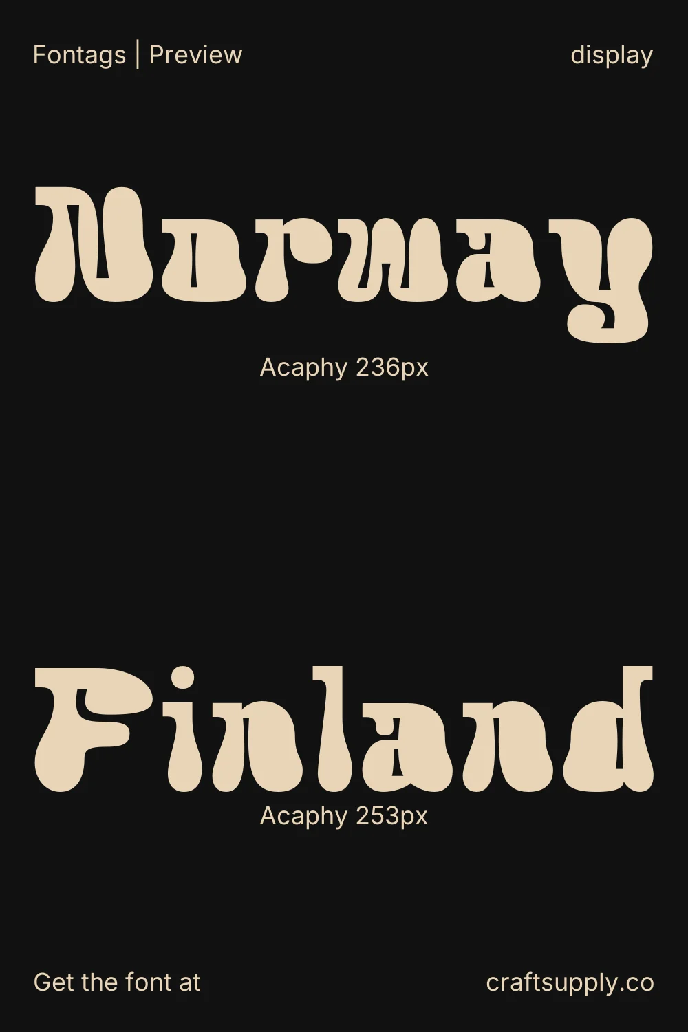 Acaphy specimen 6
