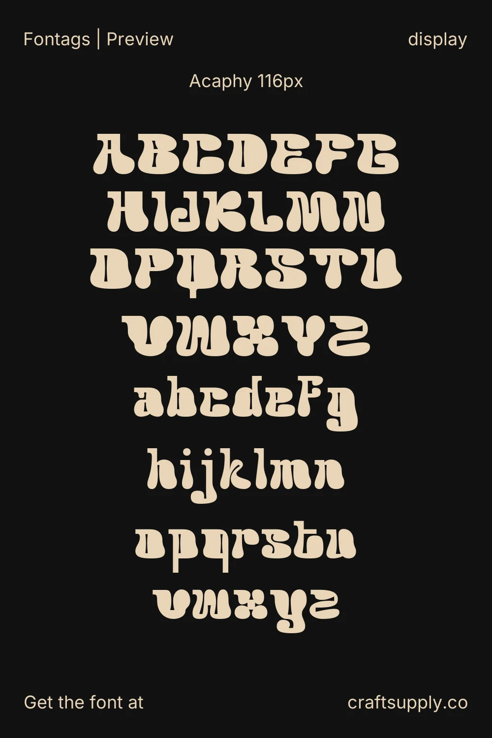 Acaphy specimen 8
