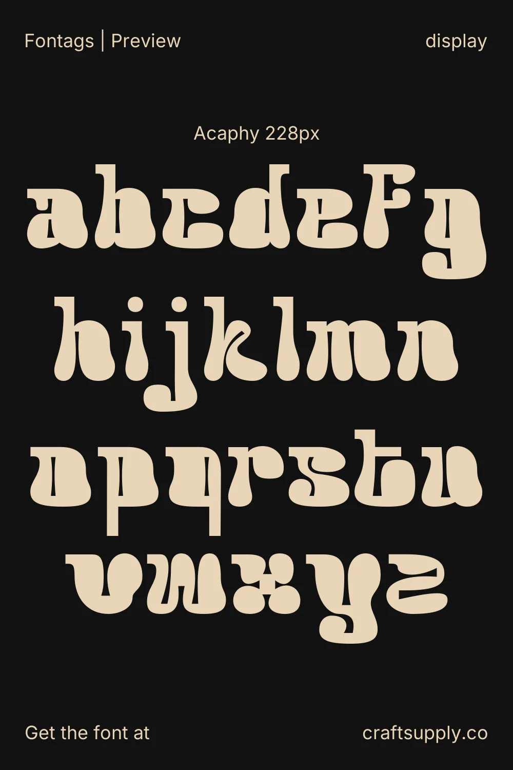 Acaphy specimen 10