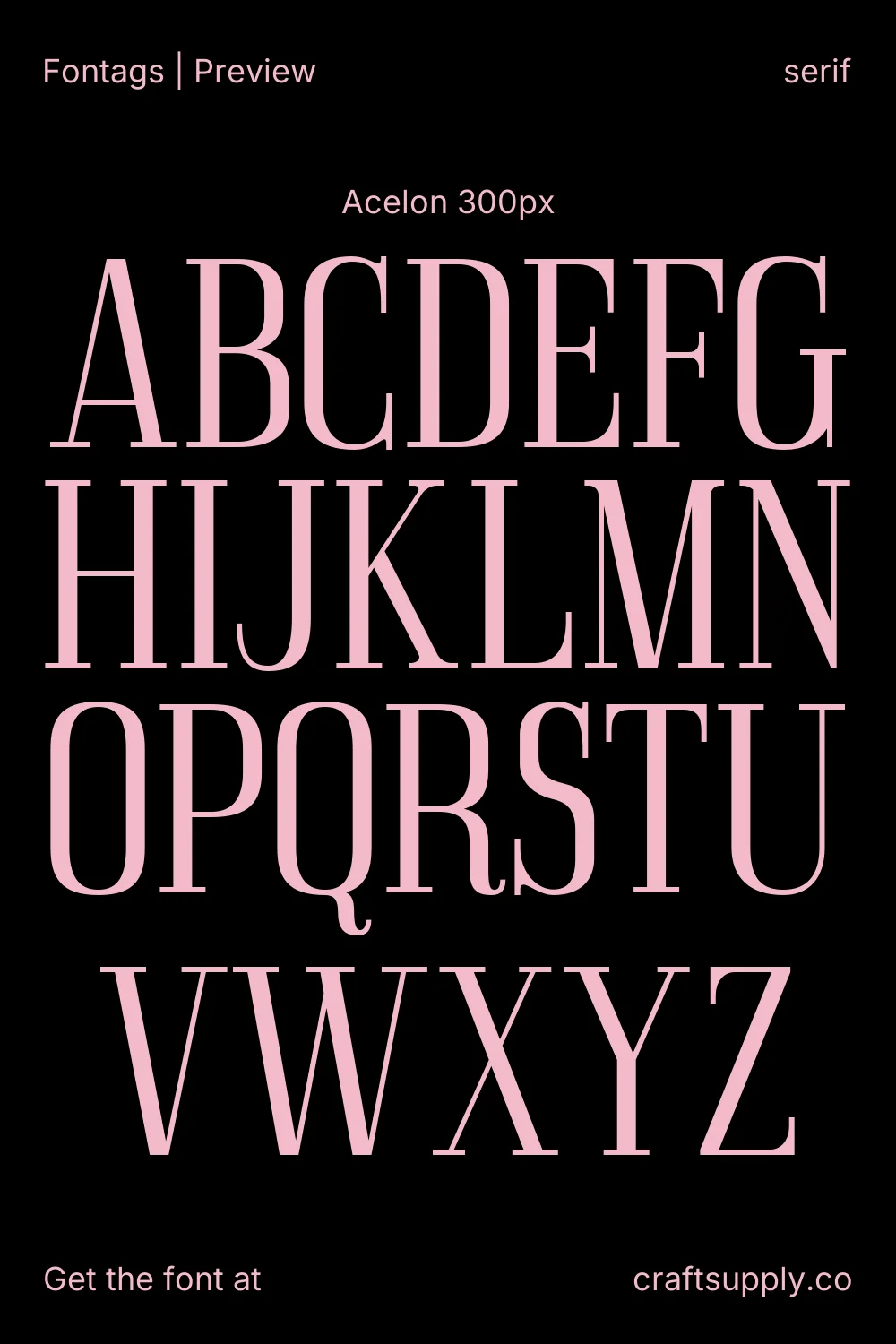Acelon specimen 2