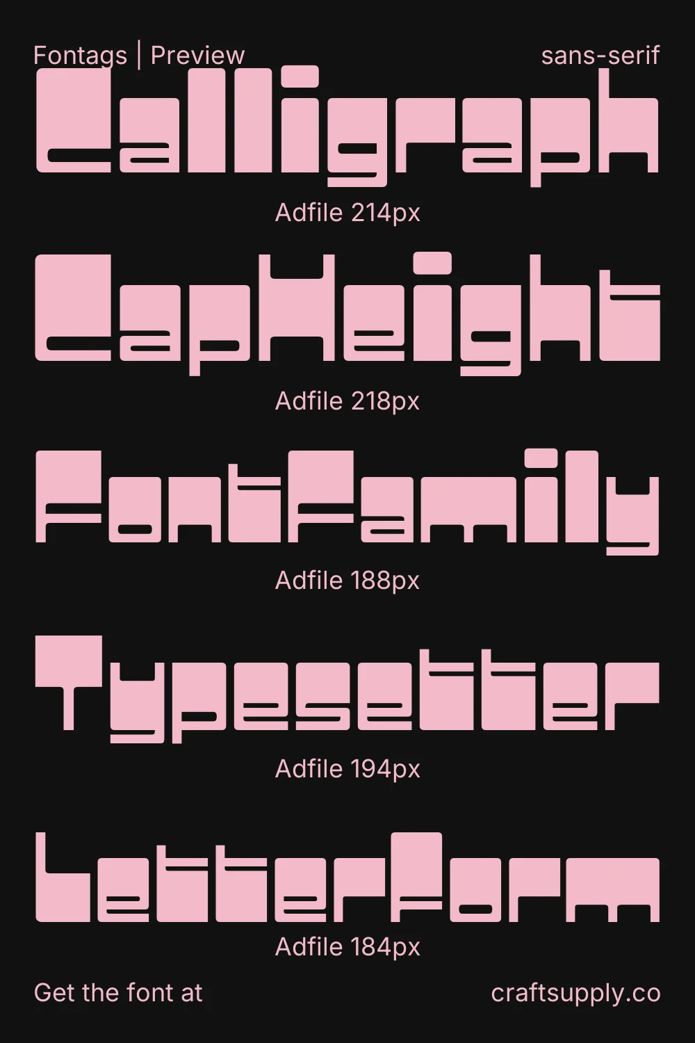 Adfile specimen 9
