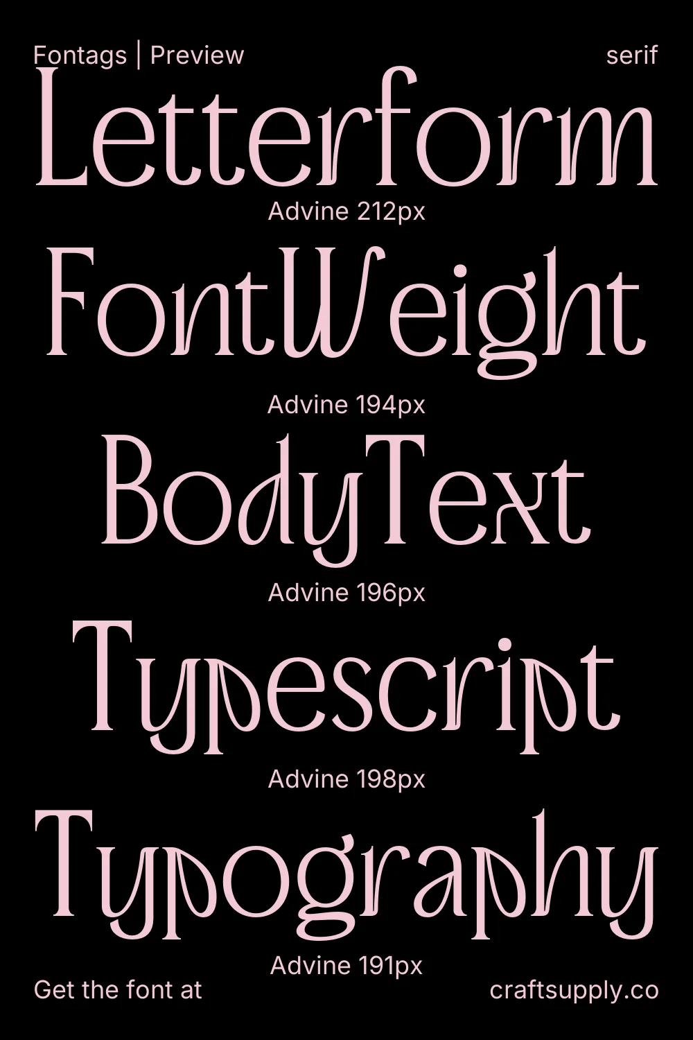 Advine specimen 9