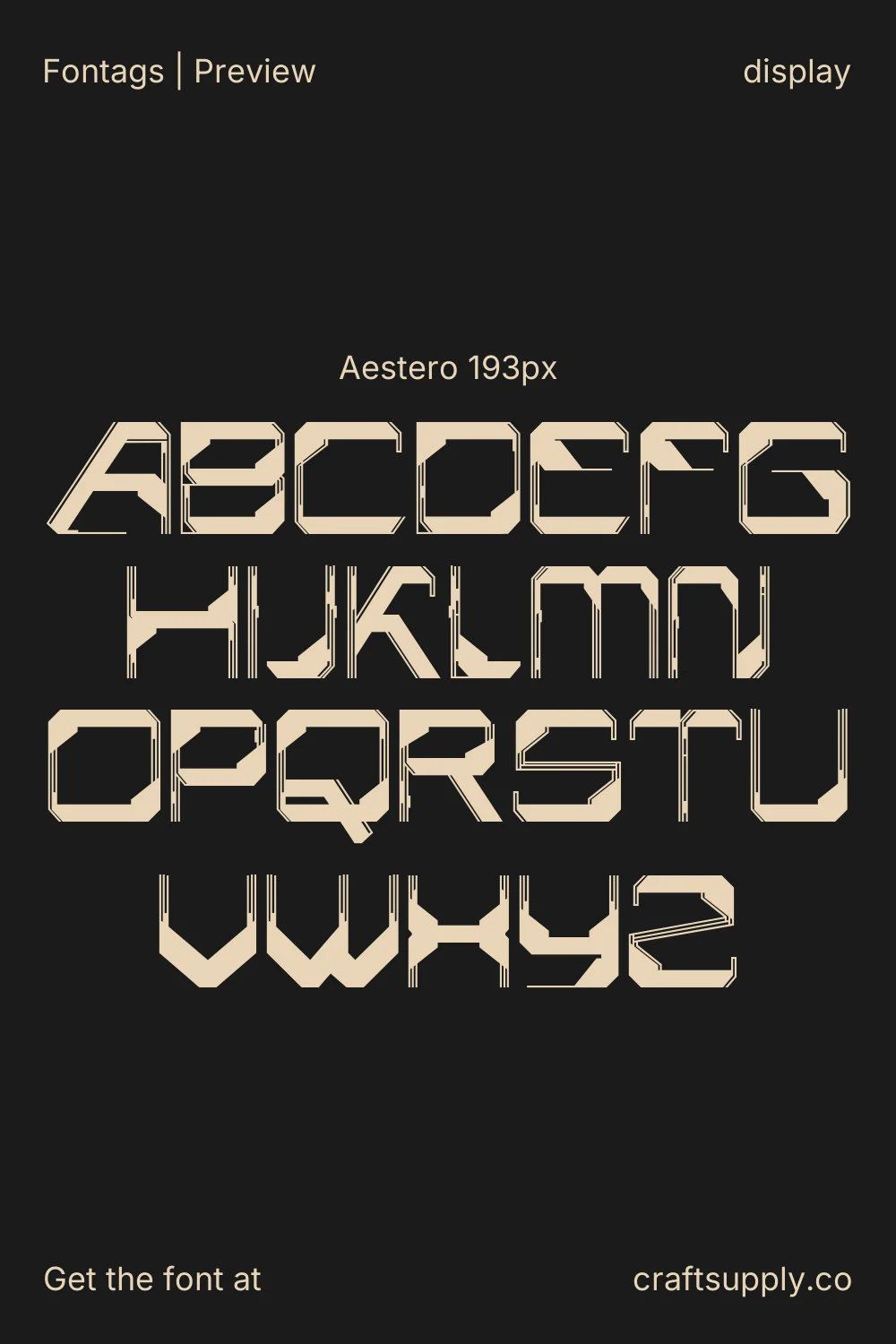Aestero specimen 2