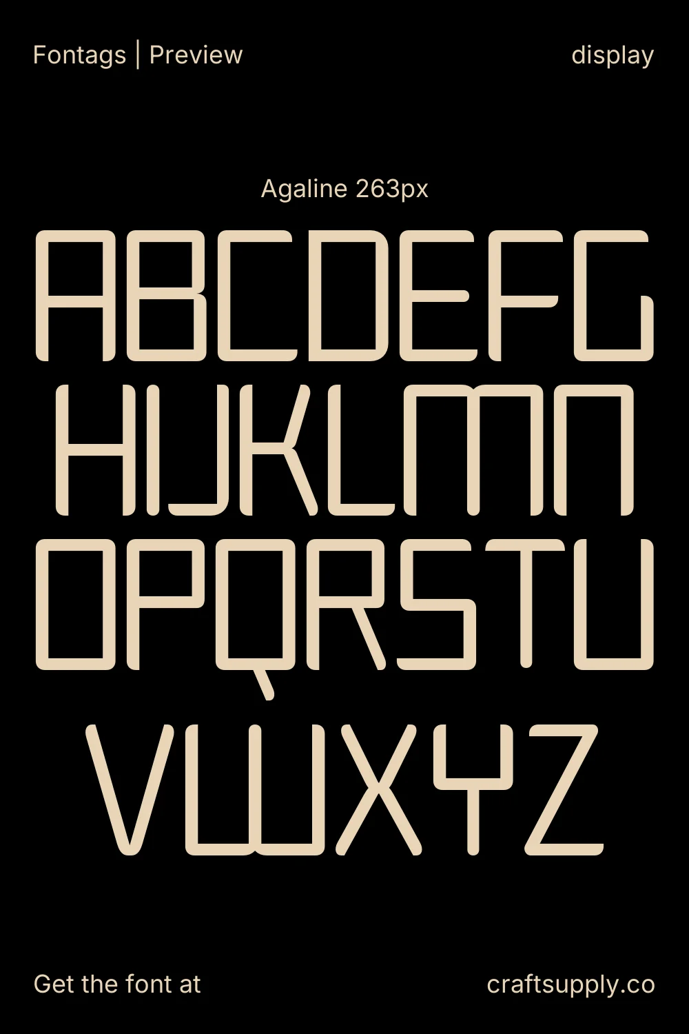 Agaline specimen 2