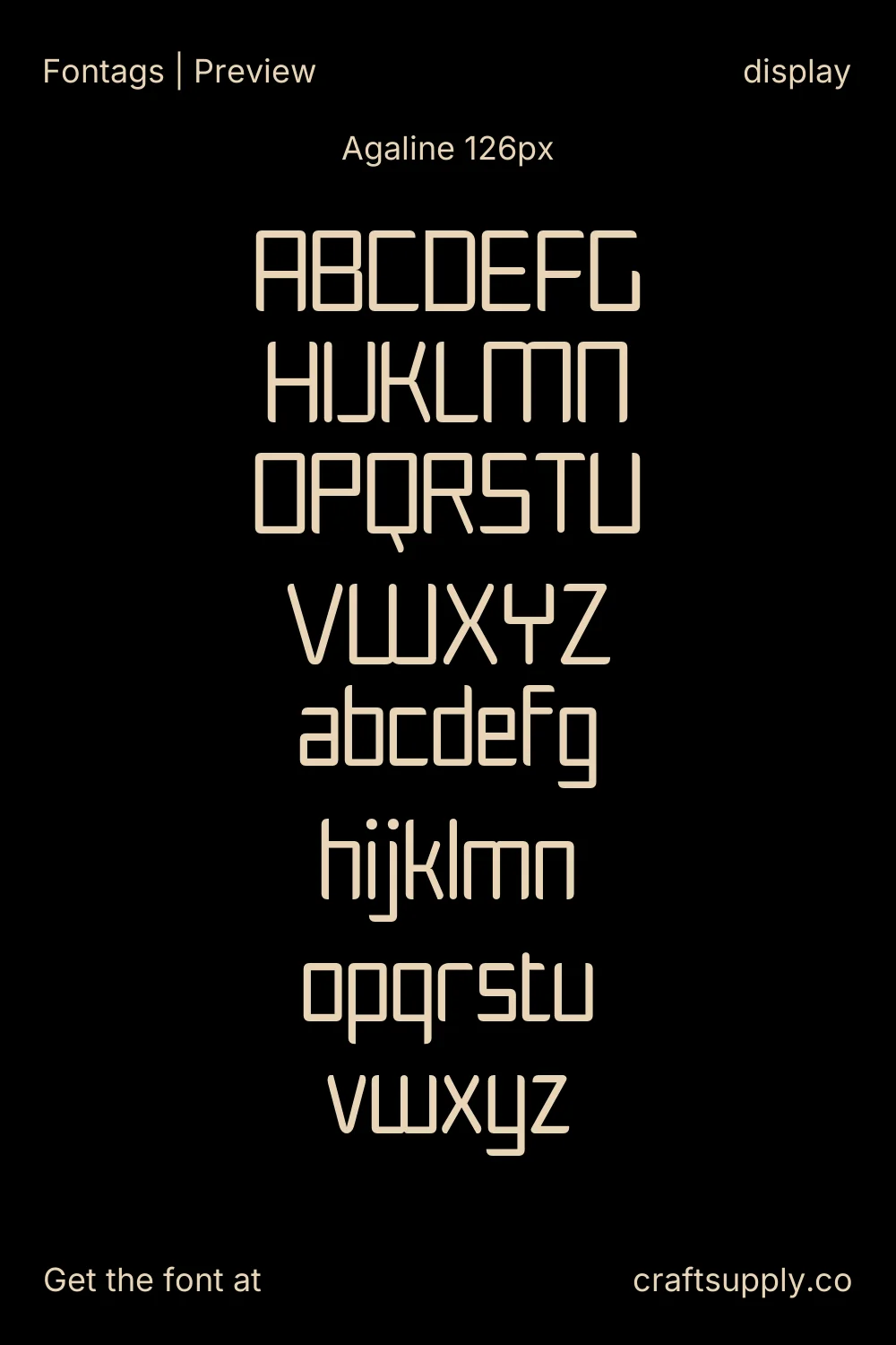 Agaline specimen 8