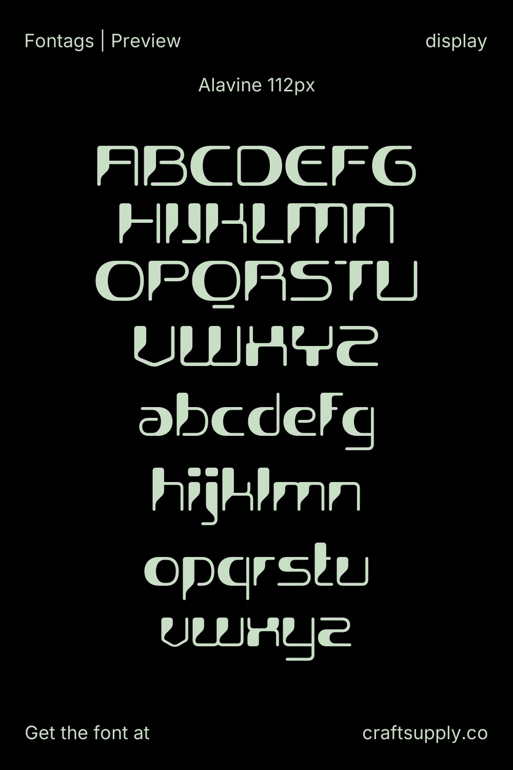 Alavine specimen 8