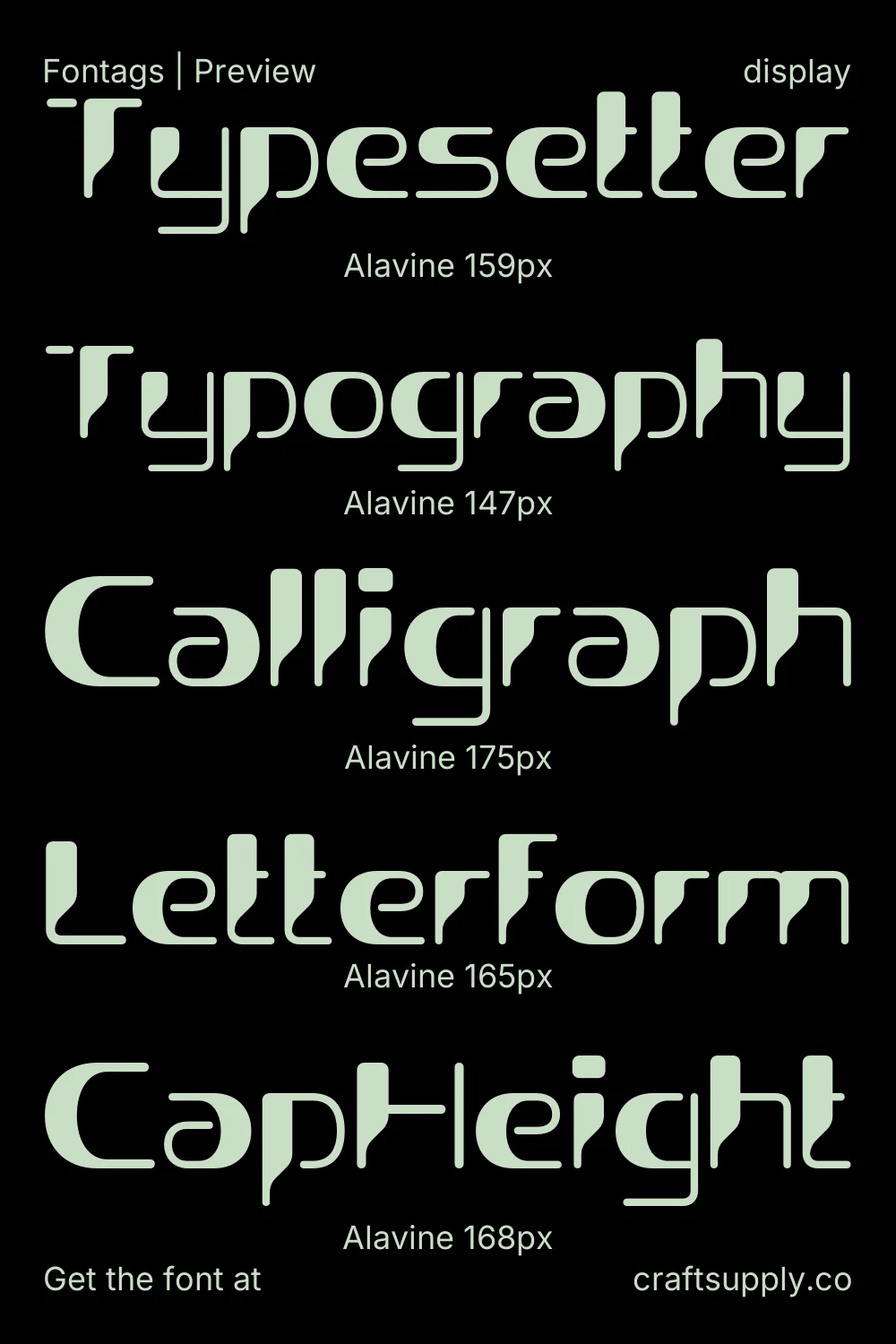 Alavine specimen 9