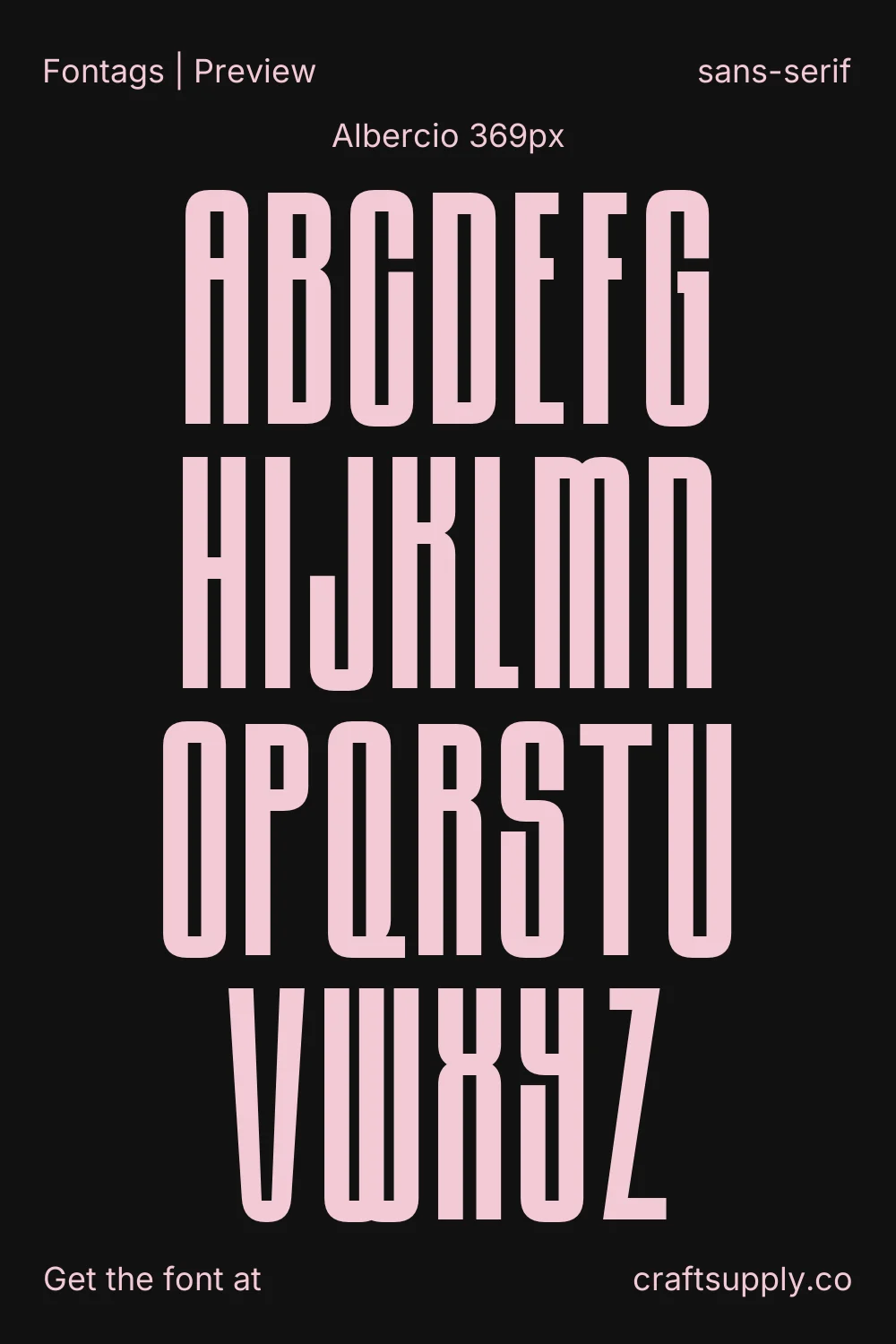 Albercio specimen 2