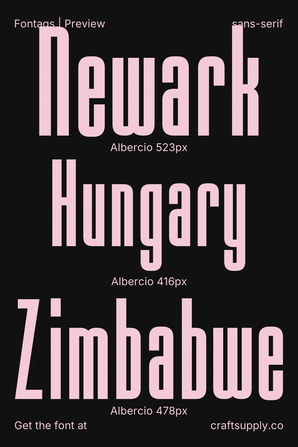 Albercio specimen 5