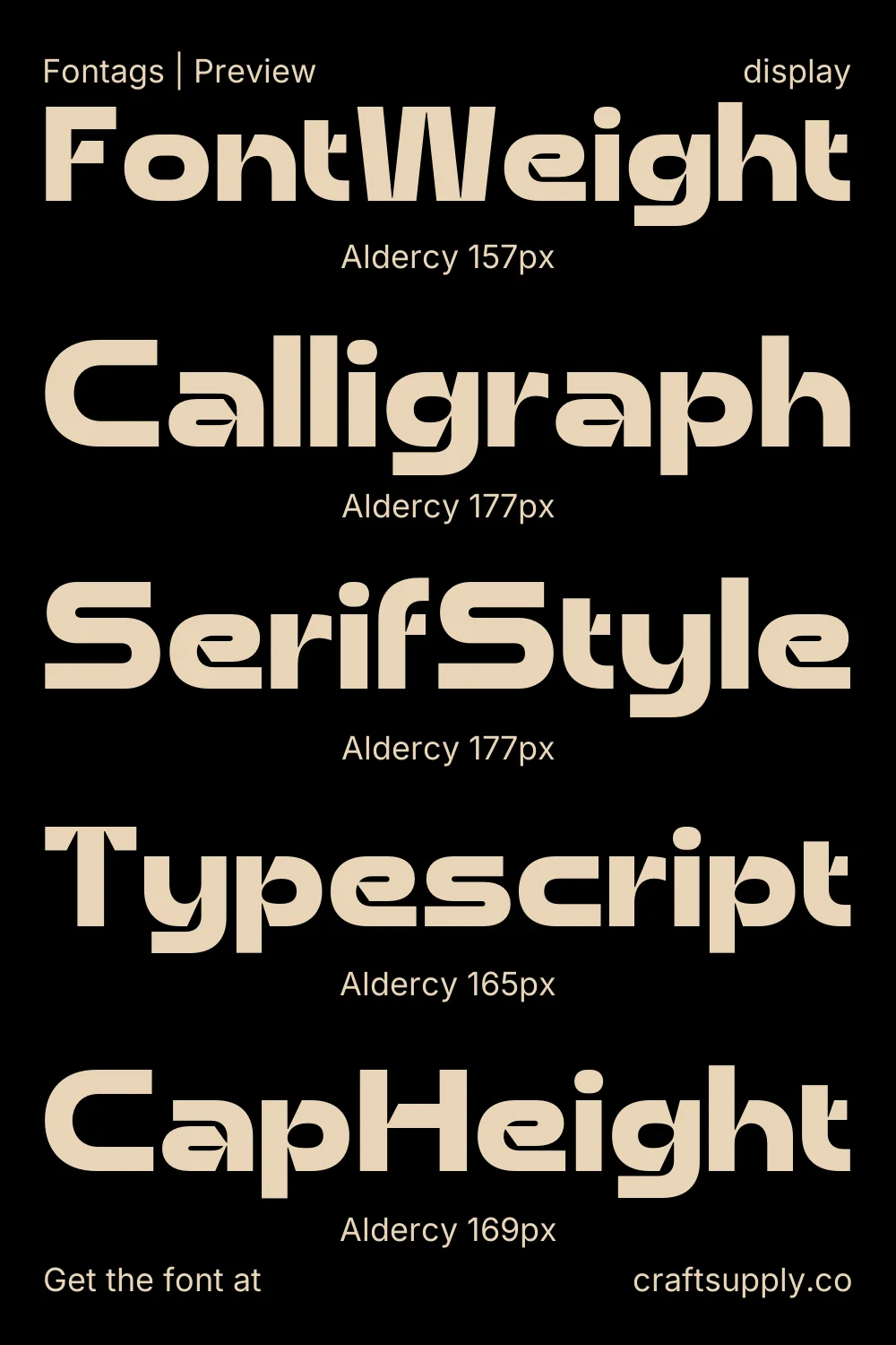 Aldercy specimen 9
