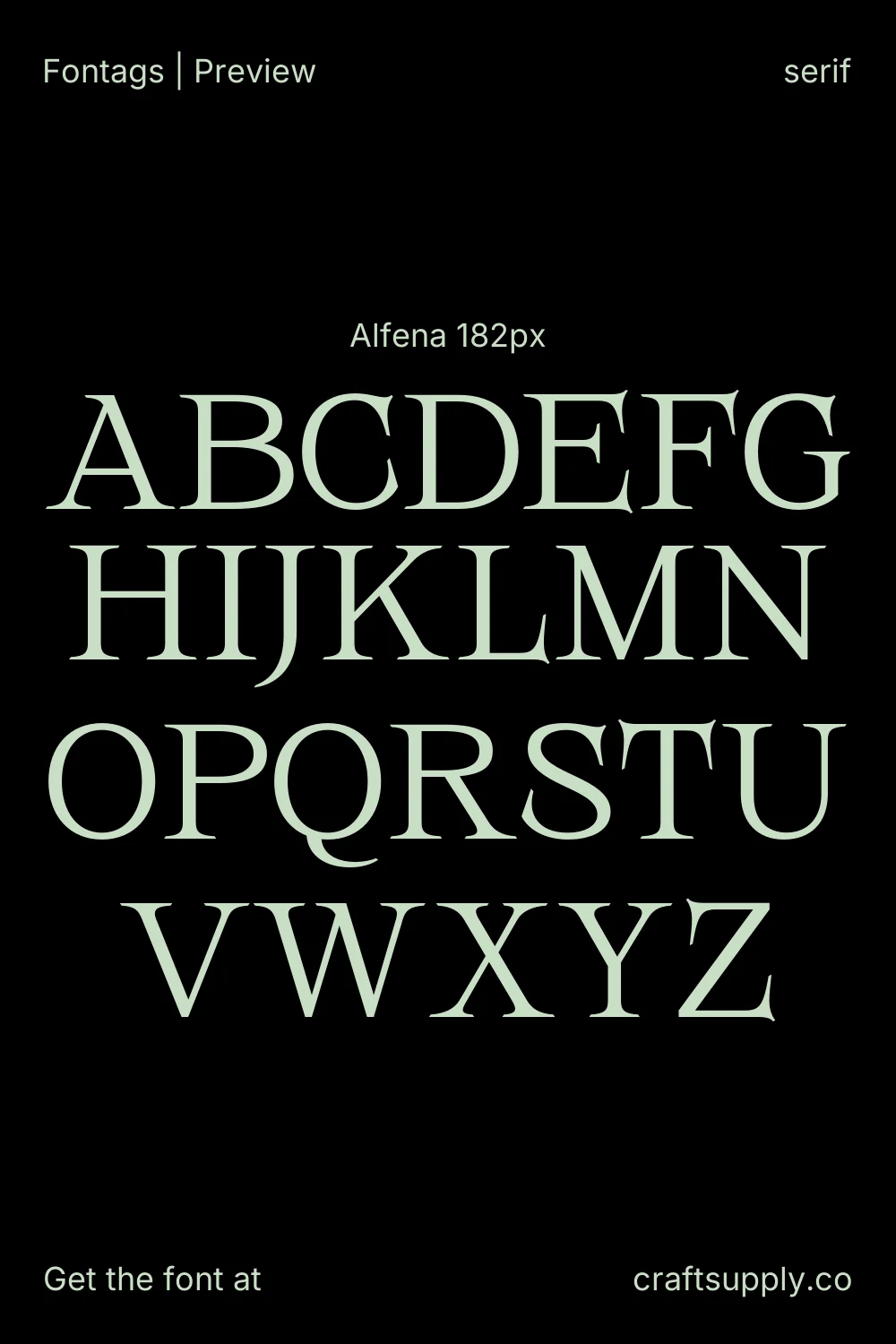 Alfena specimen 2