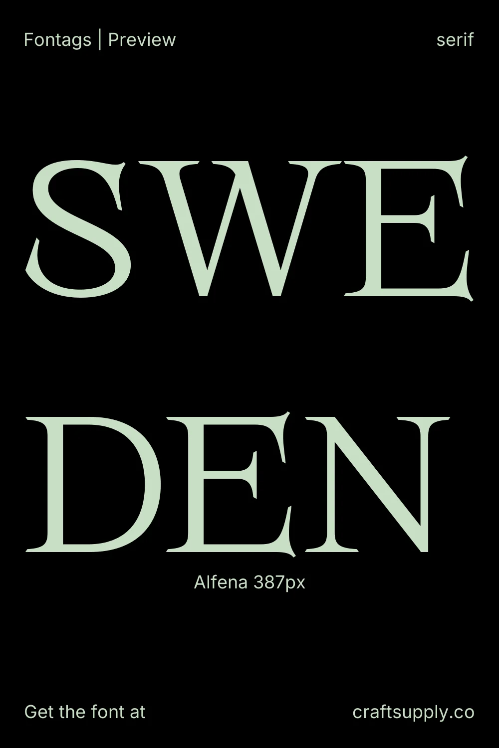 Alfena specimen 3