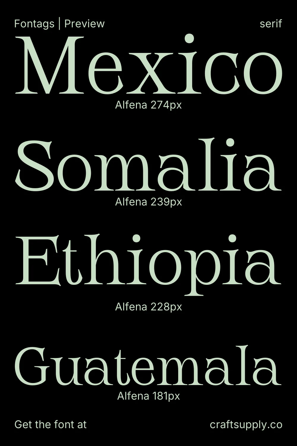 Alfena specimen 4