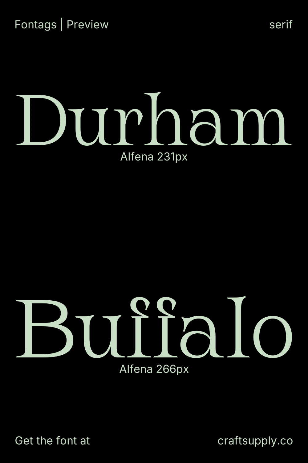 Alfena specimen 6