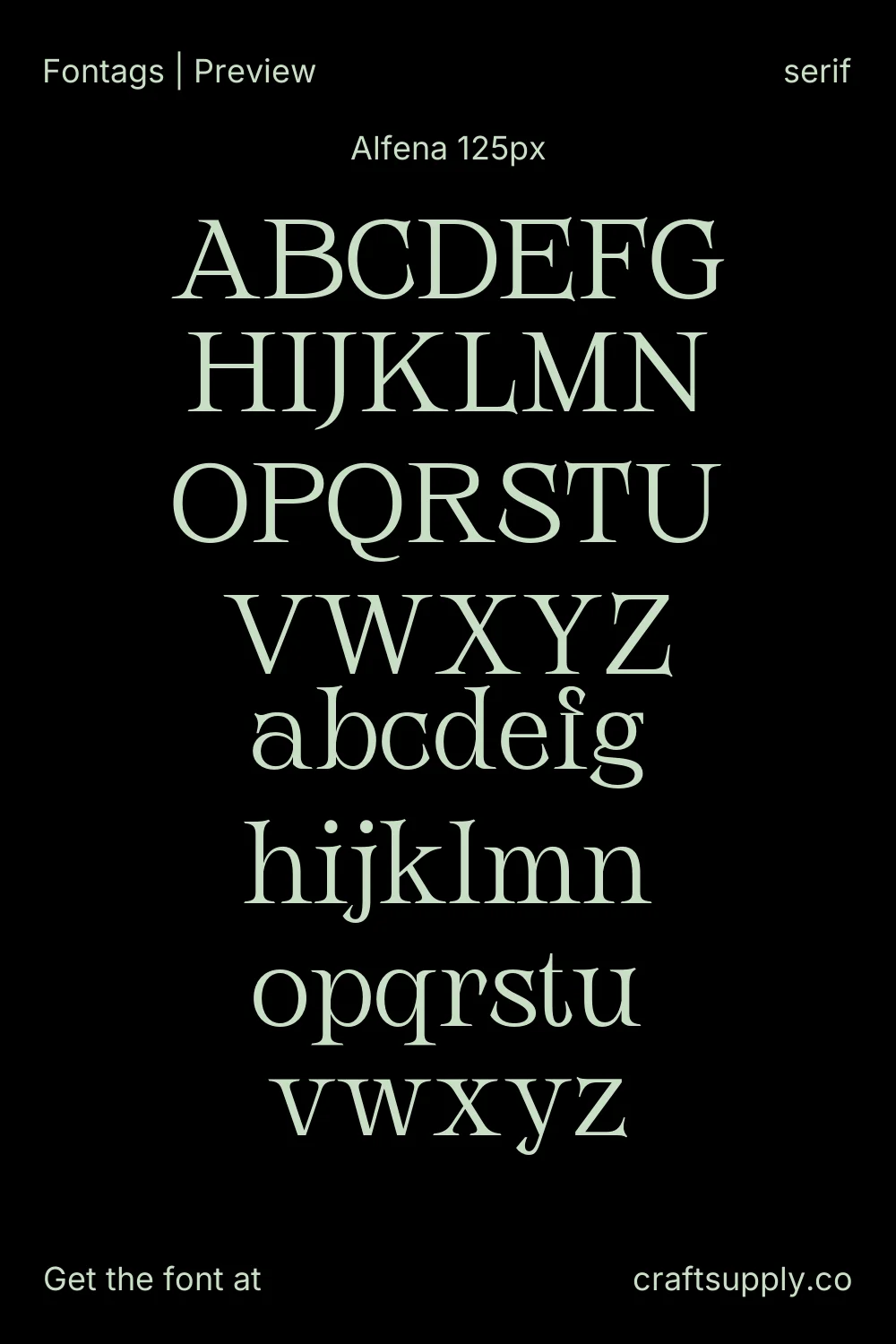 Alfena specimen 8