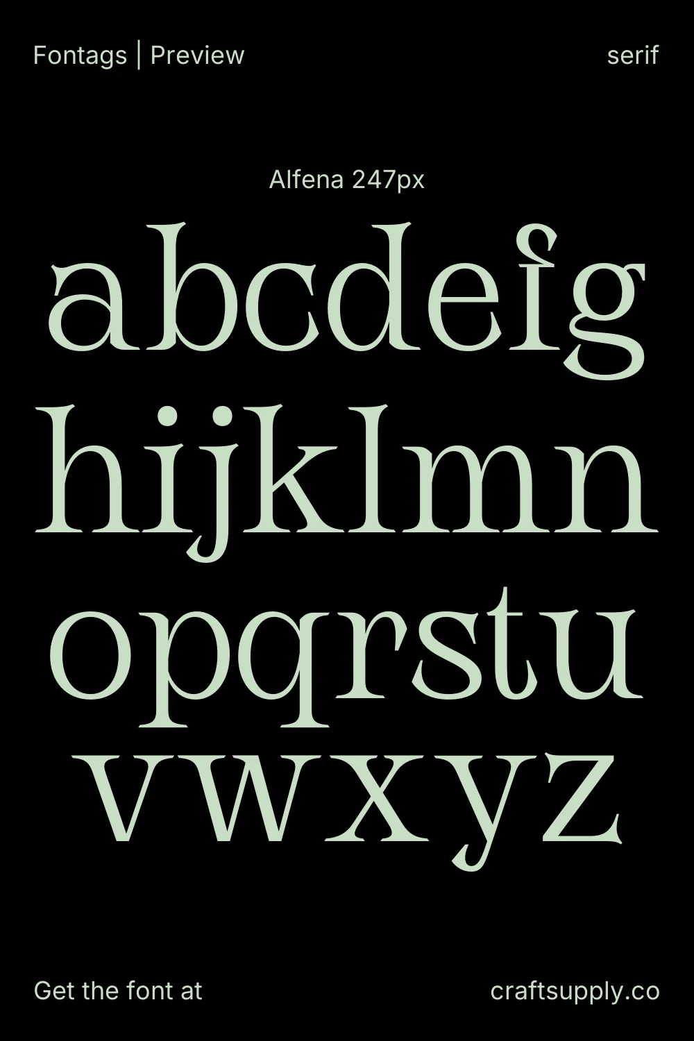 Alfena specimen 10