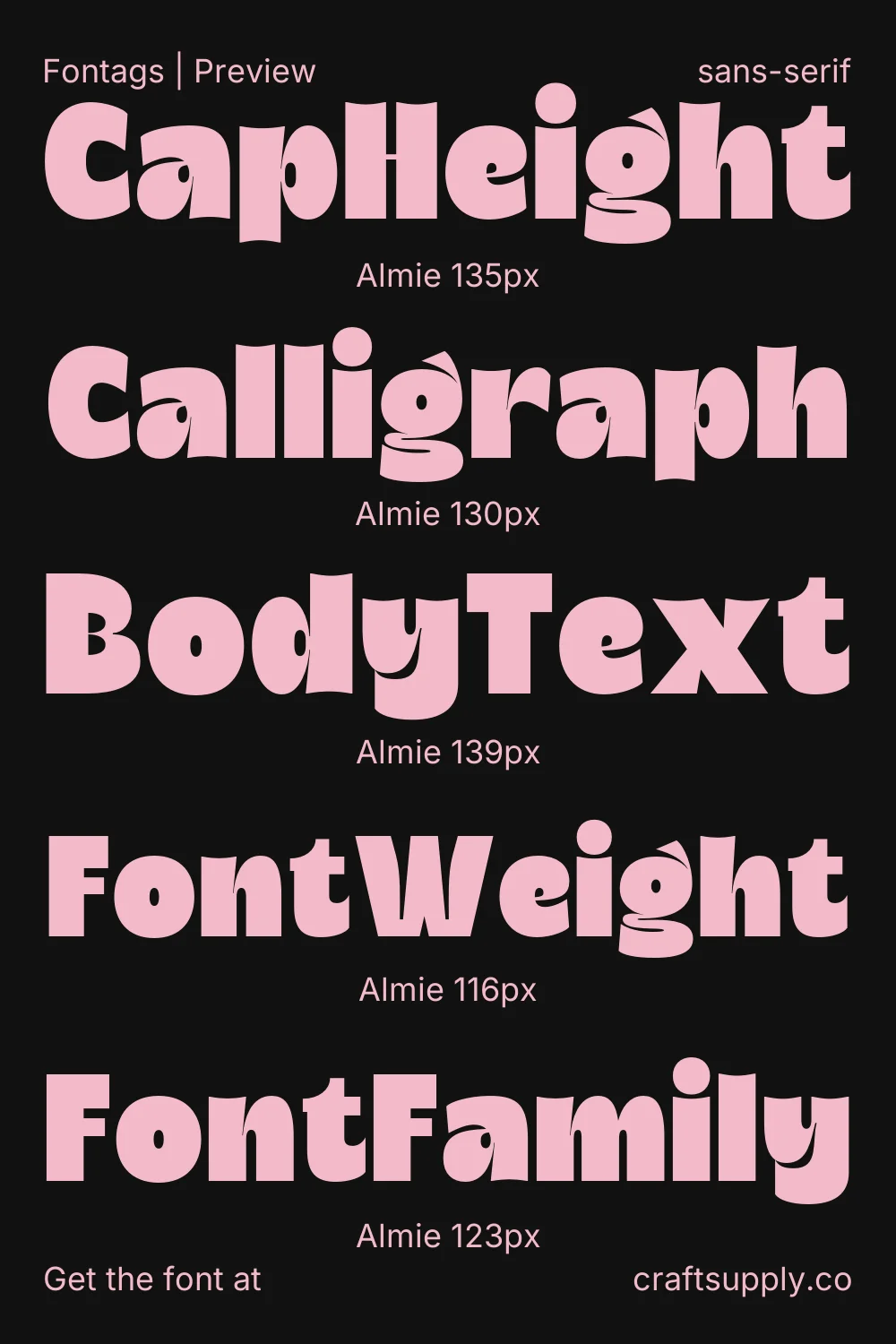 Almie specimen 9