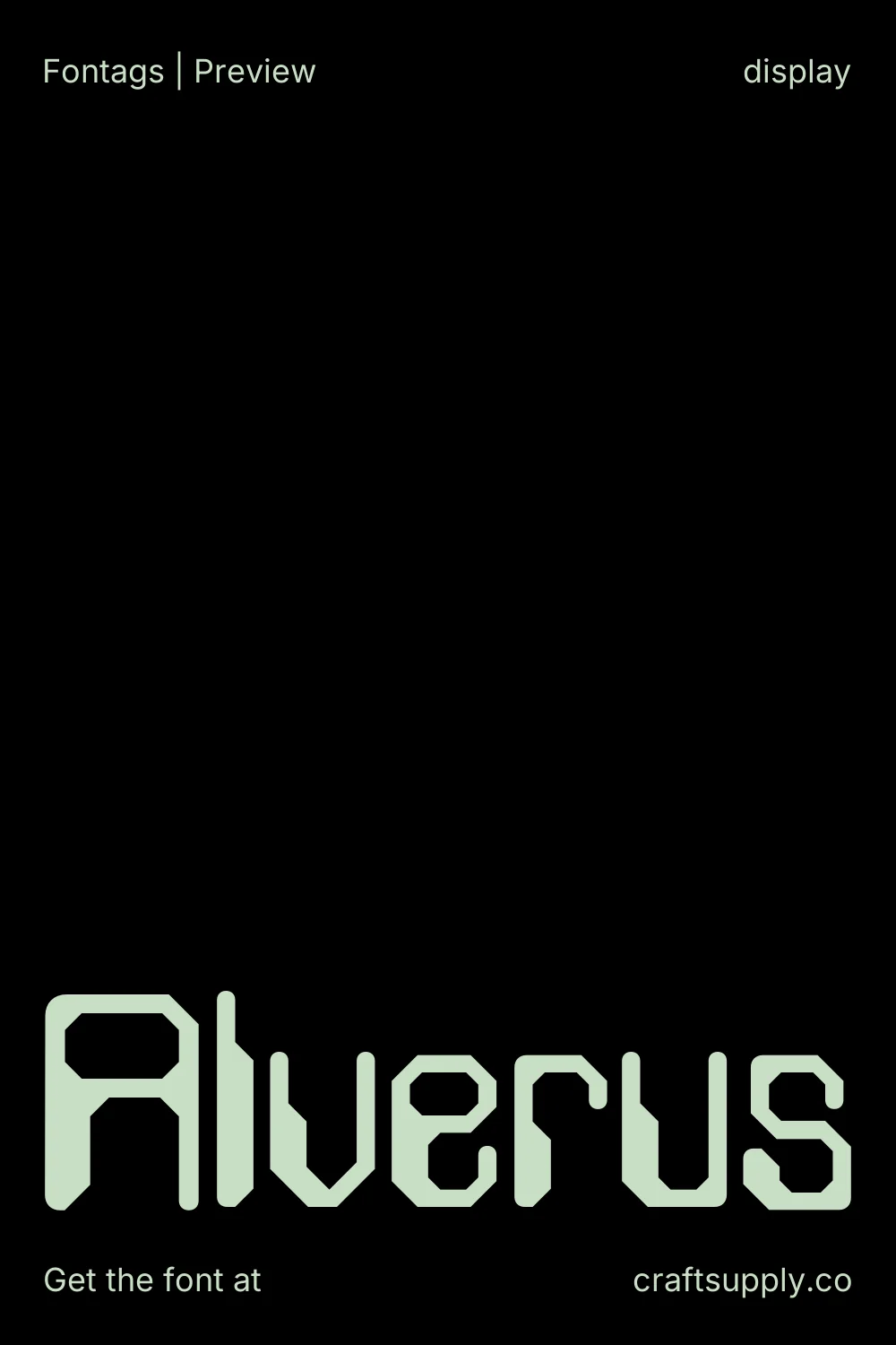 Alverus specimen 1