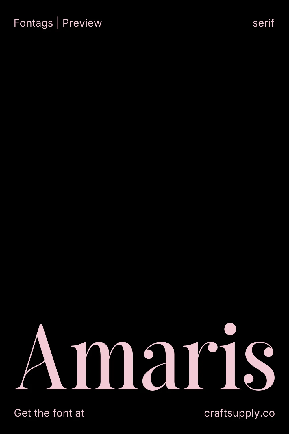 Amaris specimen 1
