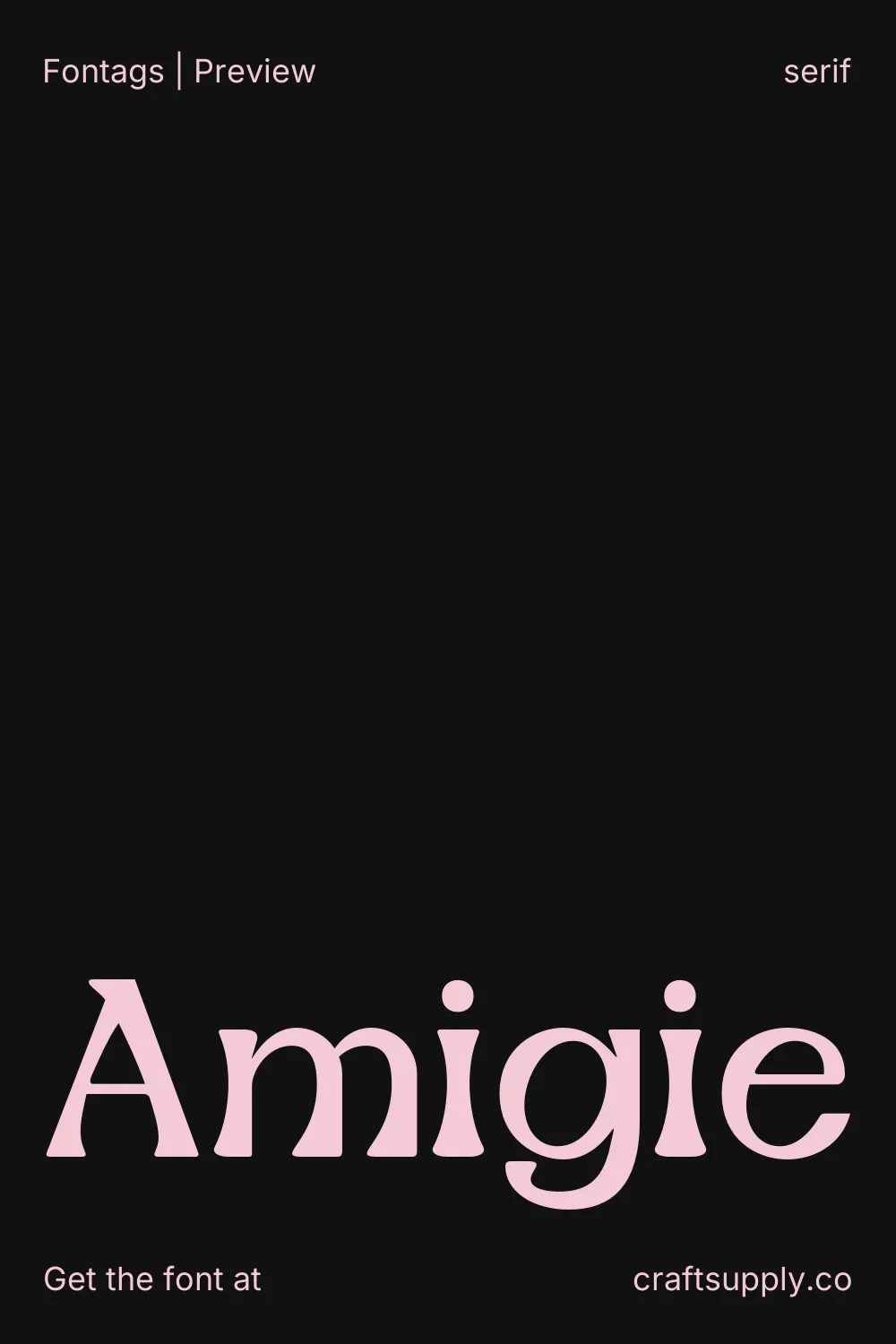 Amigie specimen 1