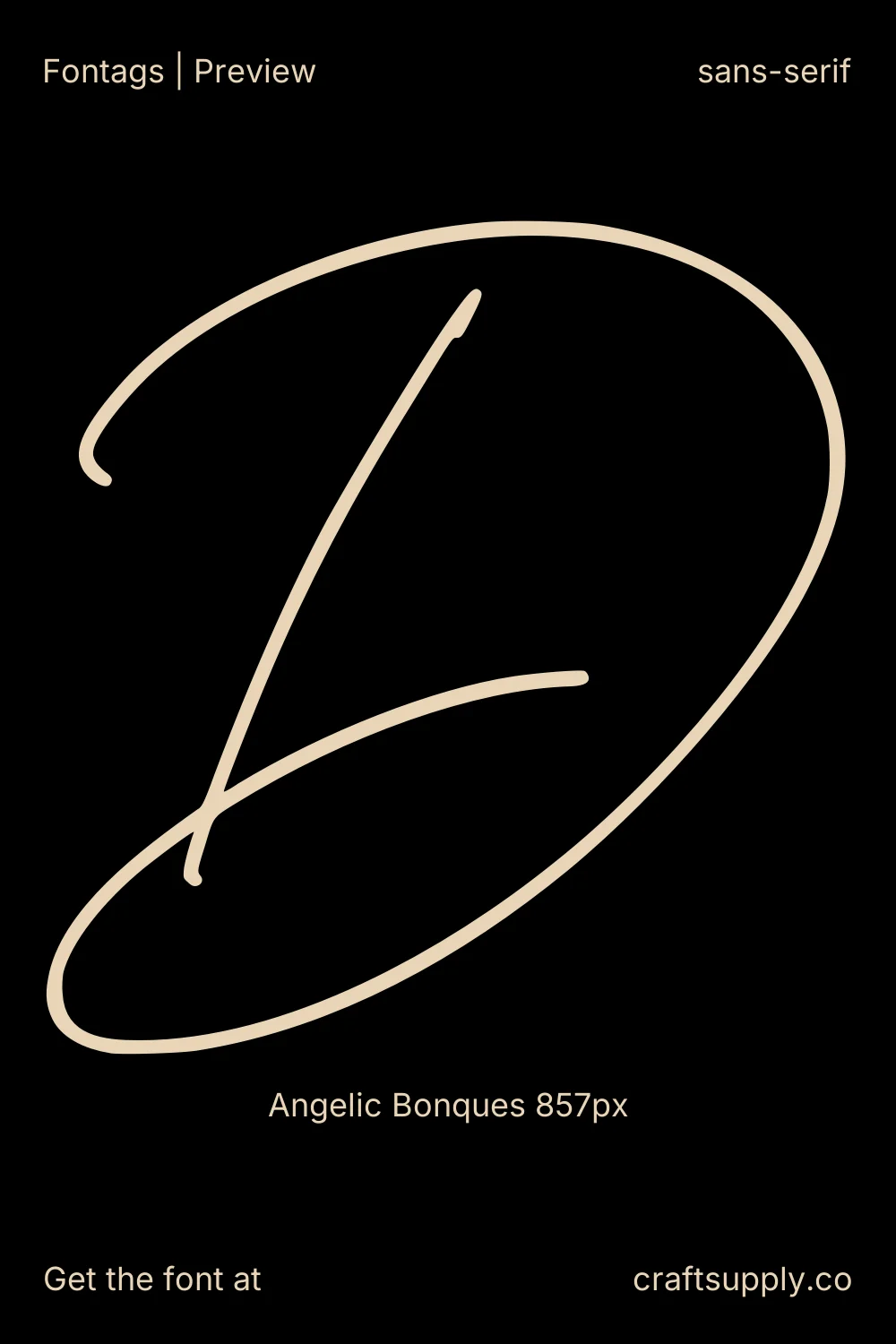 Angelic Bonques specimen 7
