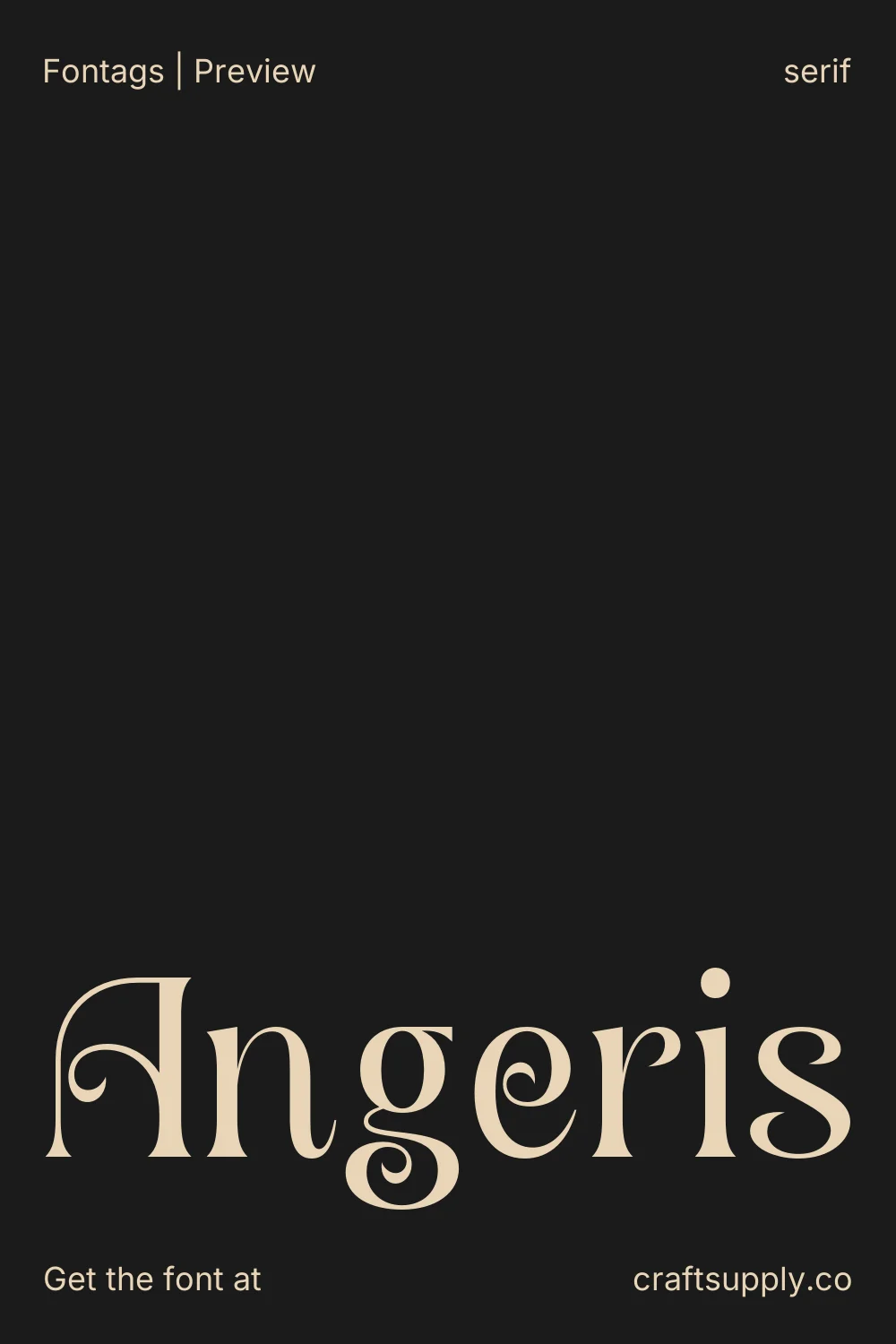Angeris specimen 1