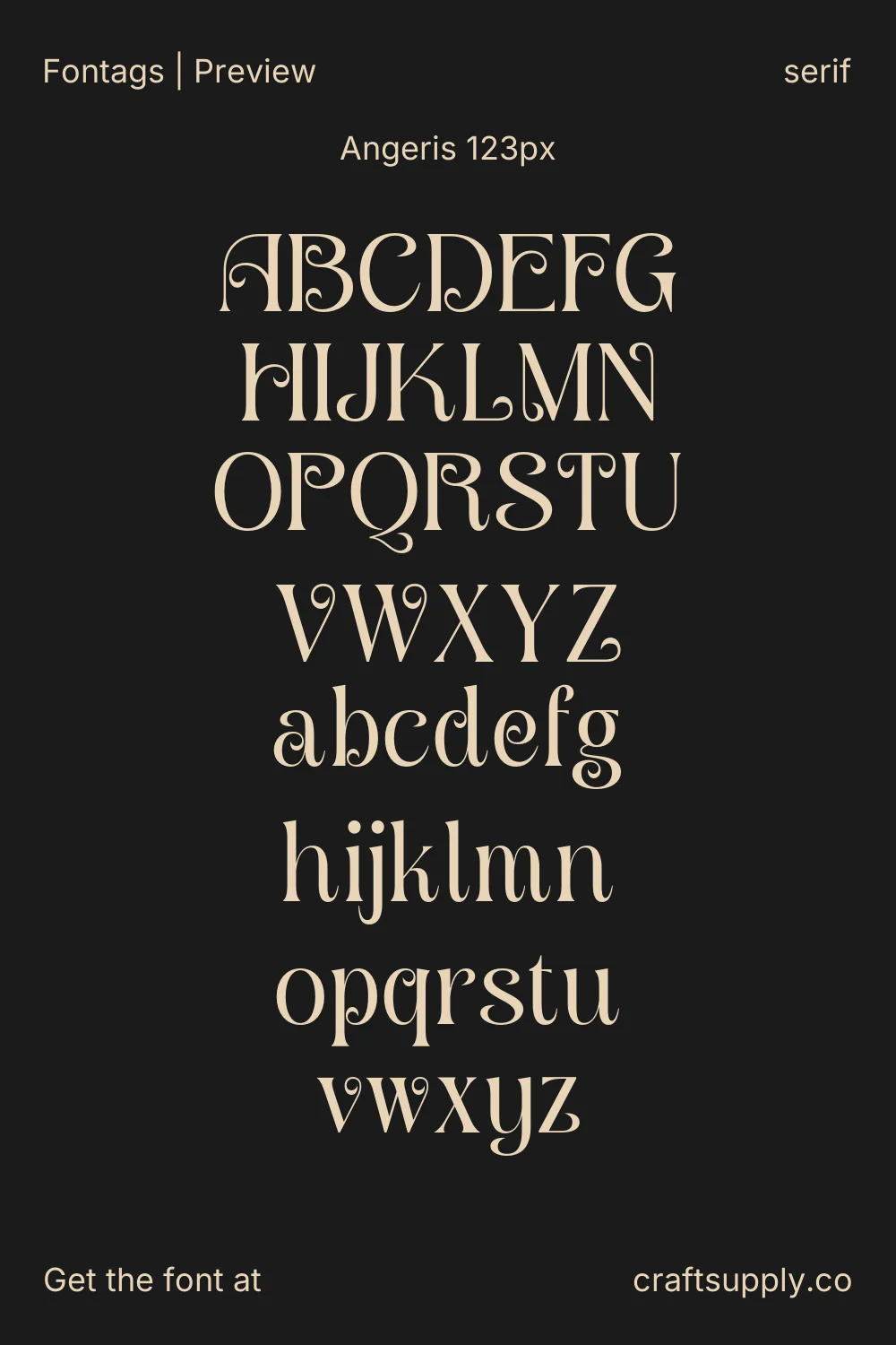 Angeris specimen 8