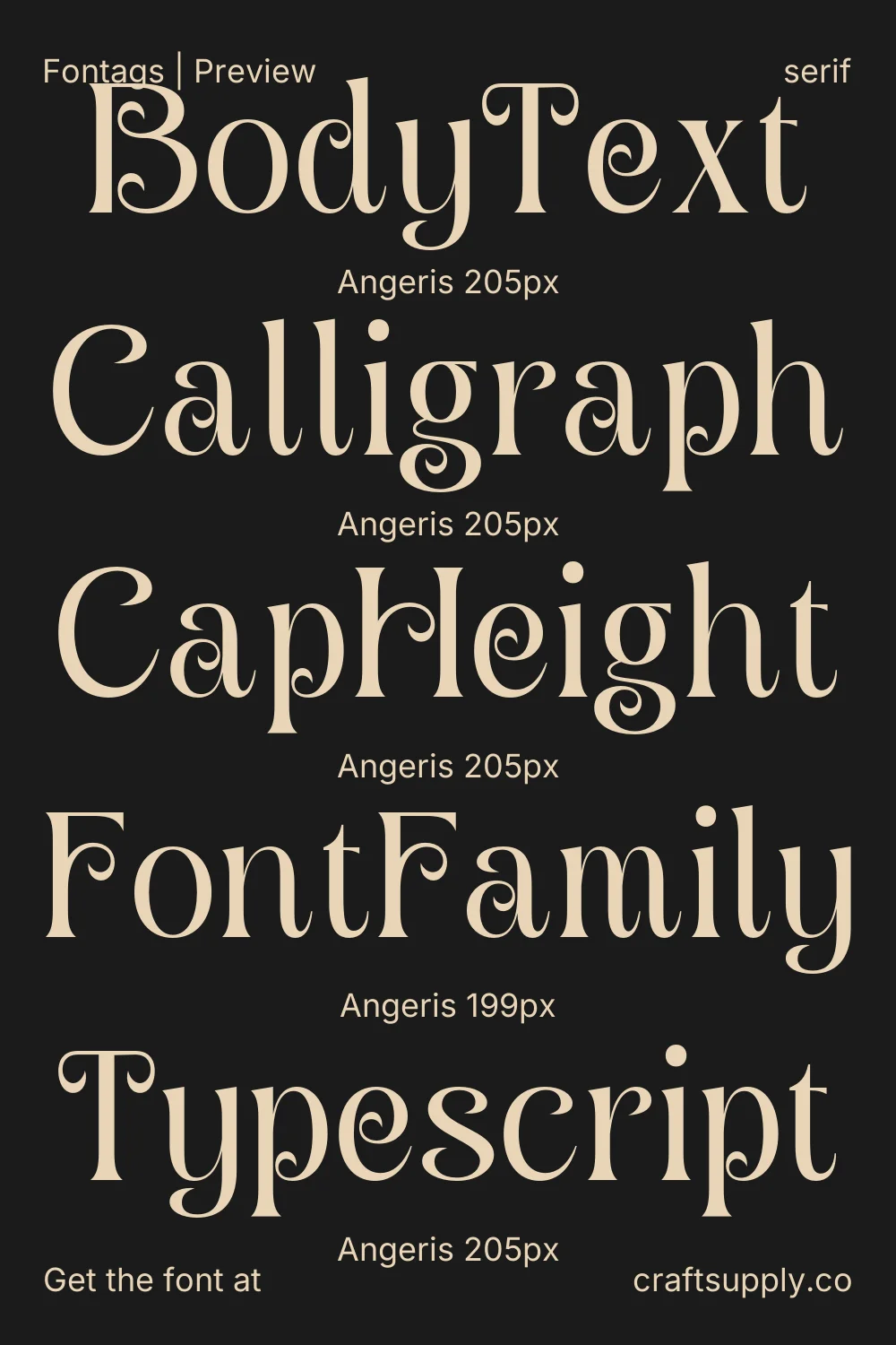 Angeris specimen 9