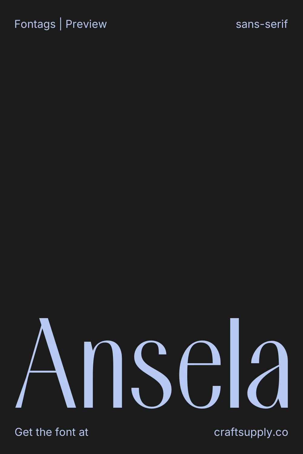 Ansela specimen 1