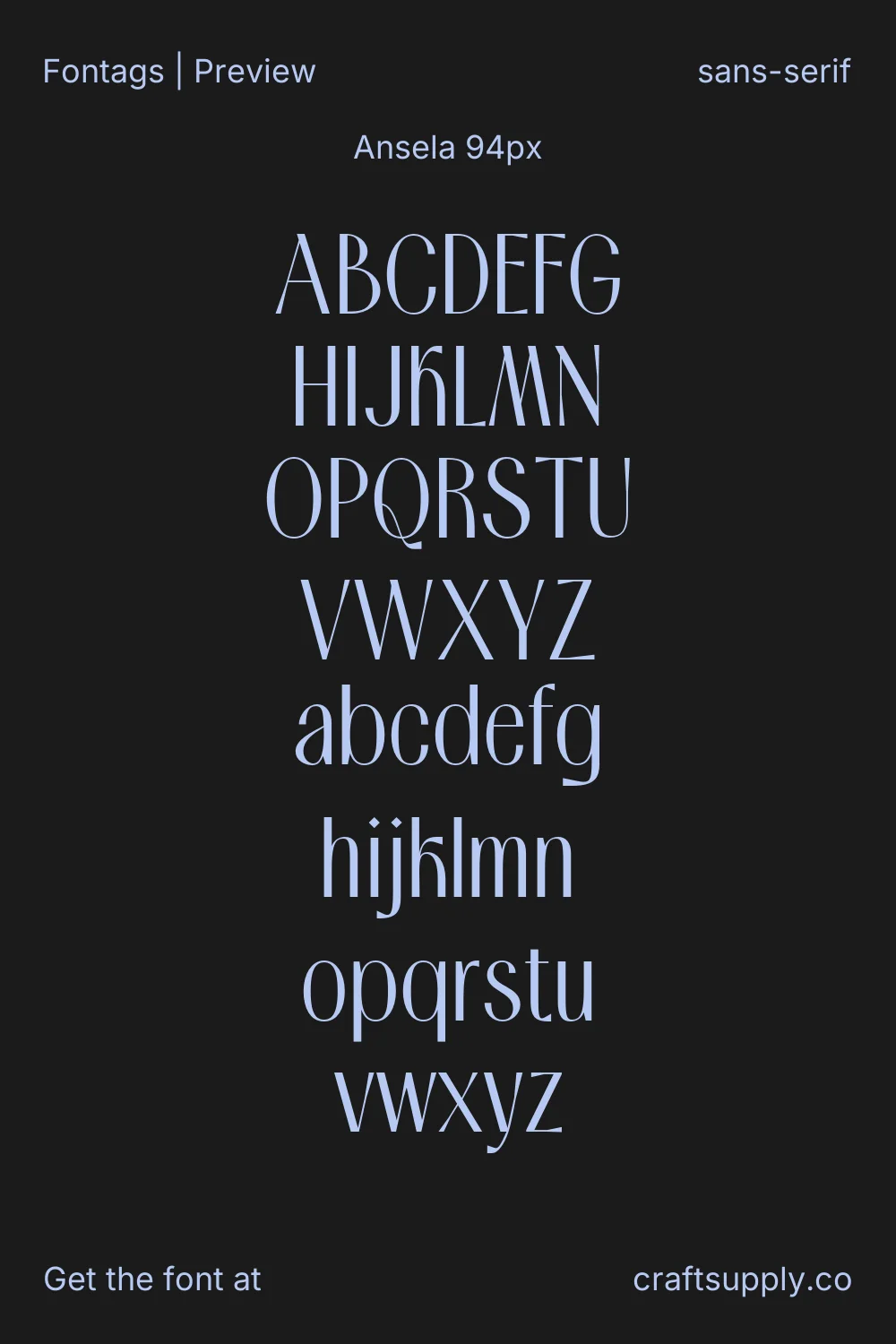 Ansela specimen 8