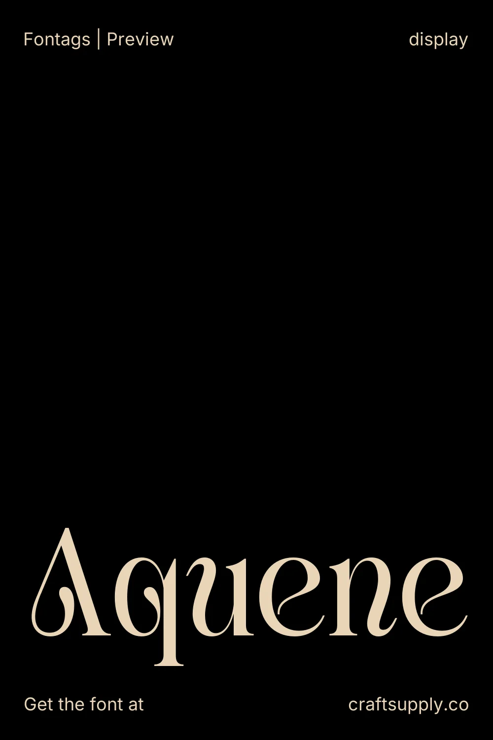 Aquene specimen 1