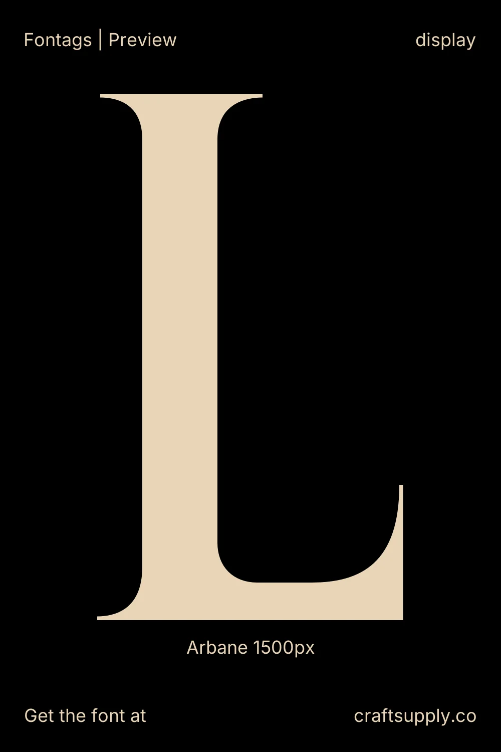 Arbane specimen 7