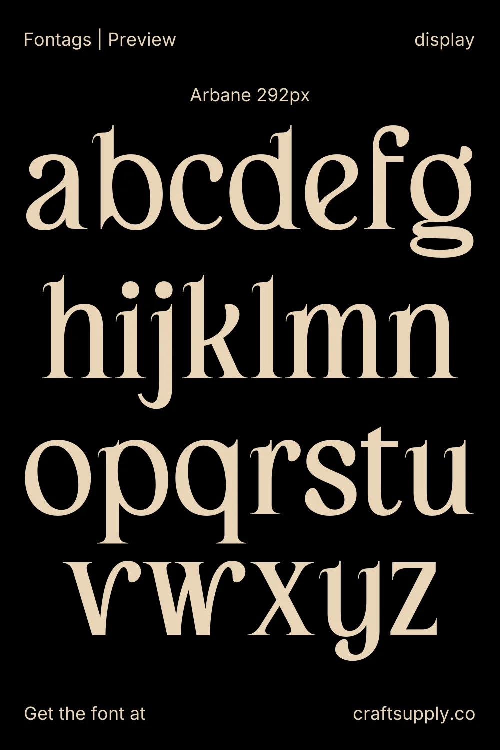 Arbane specimen 10