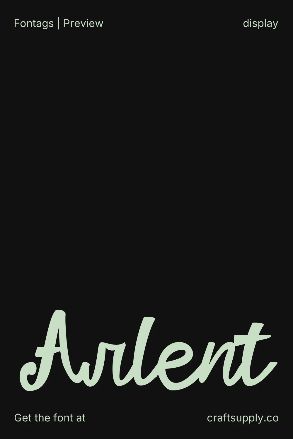 Arlent specimen 1