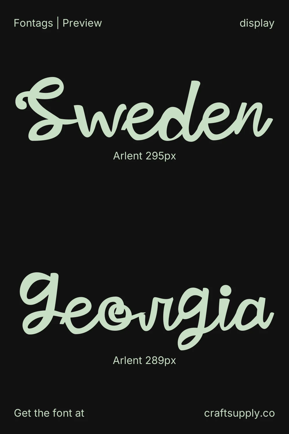 Arlent specimen 6