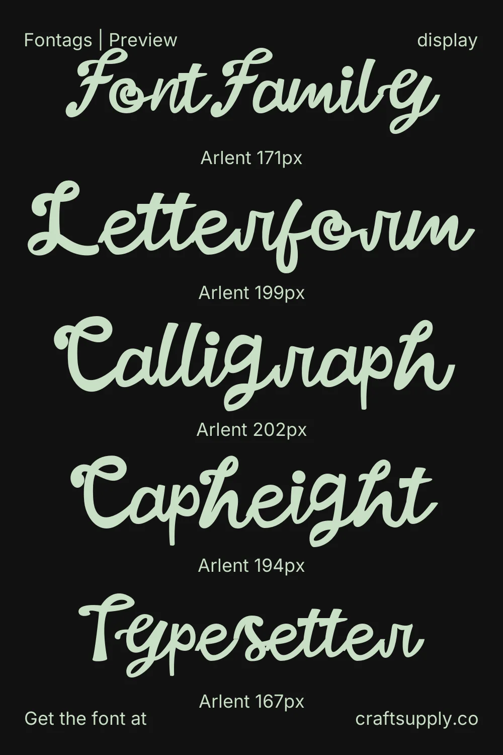 Arlent specimen 9