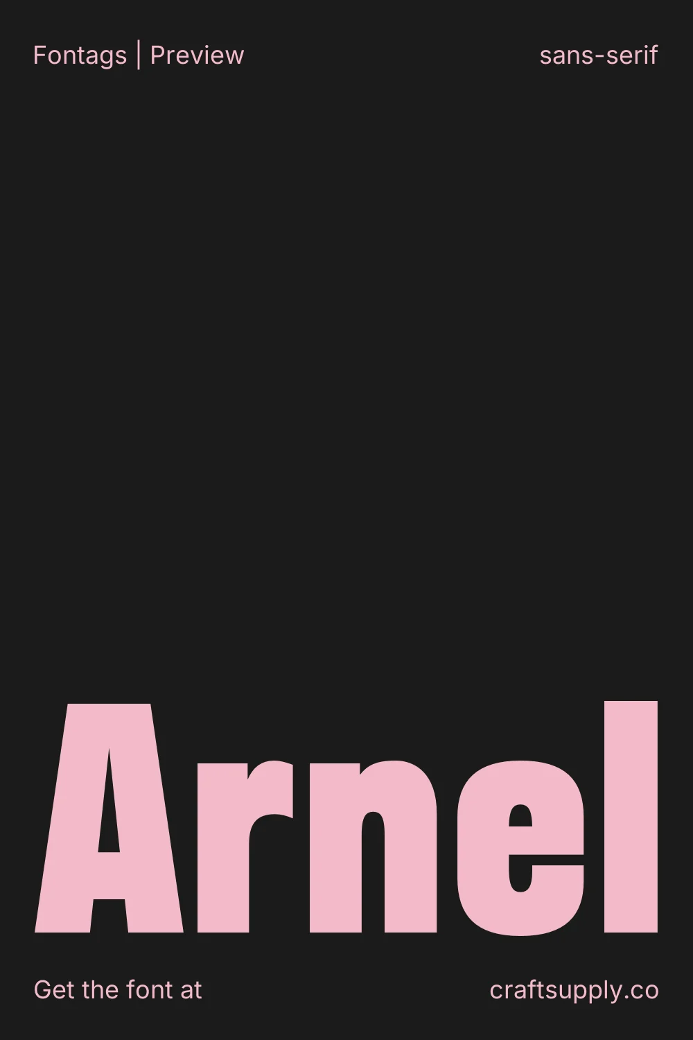 Arnel specimen 1