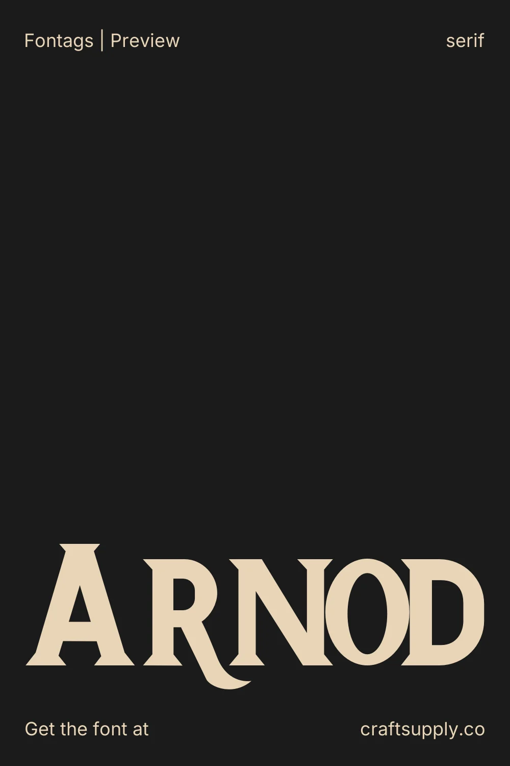Arnod specimen 1