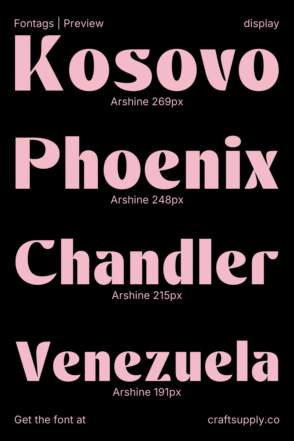 Arshine specimen 4