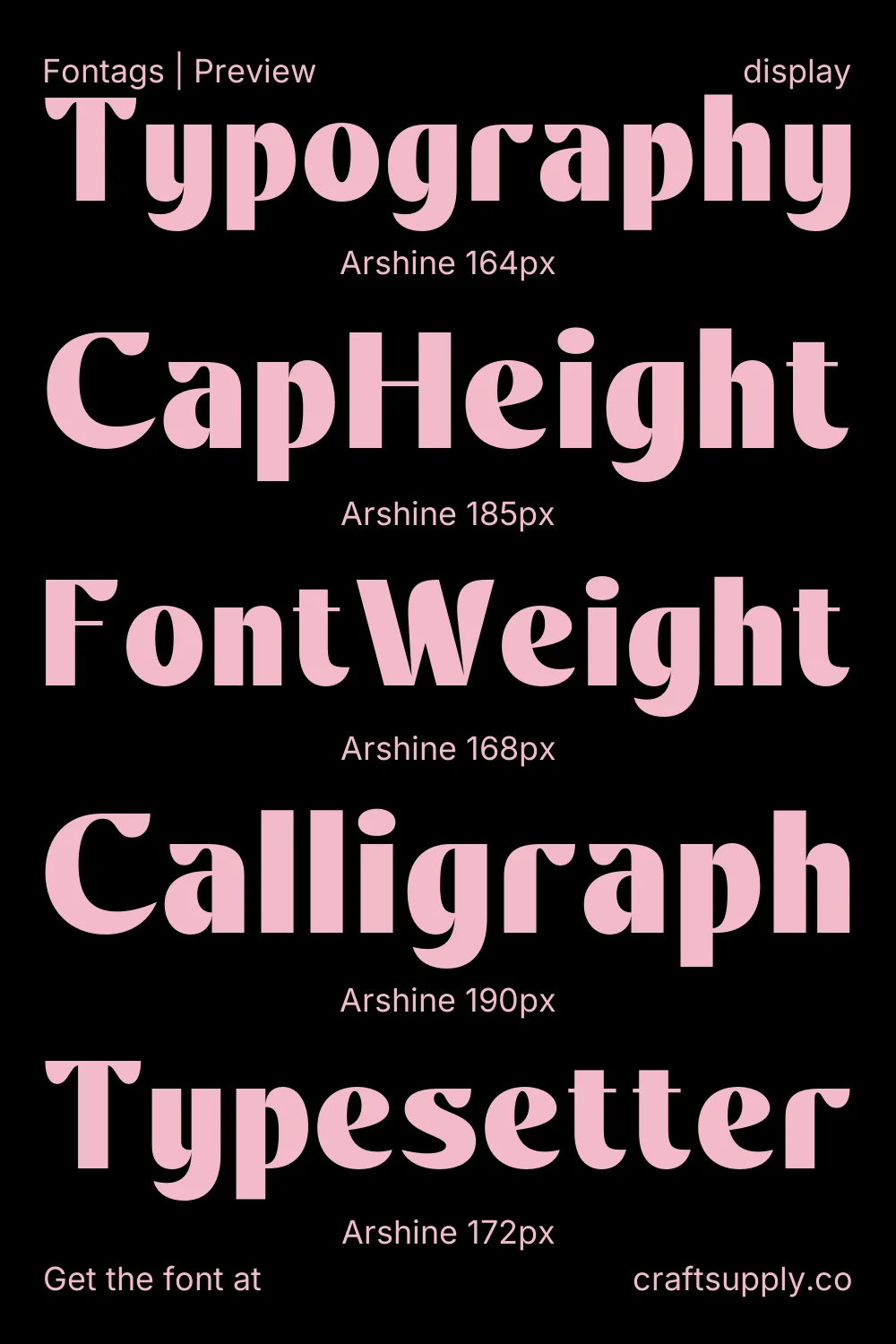 Arshine specimen 9