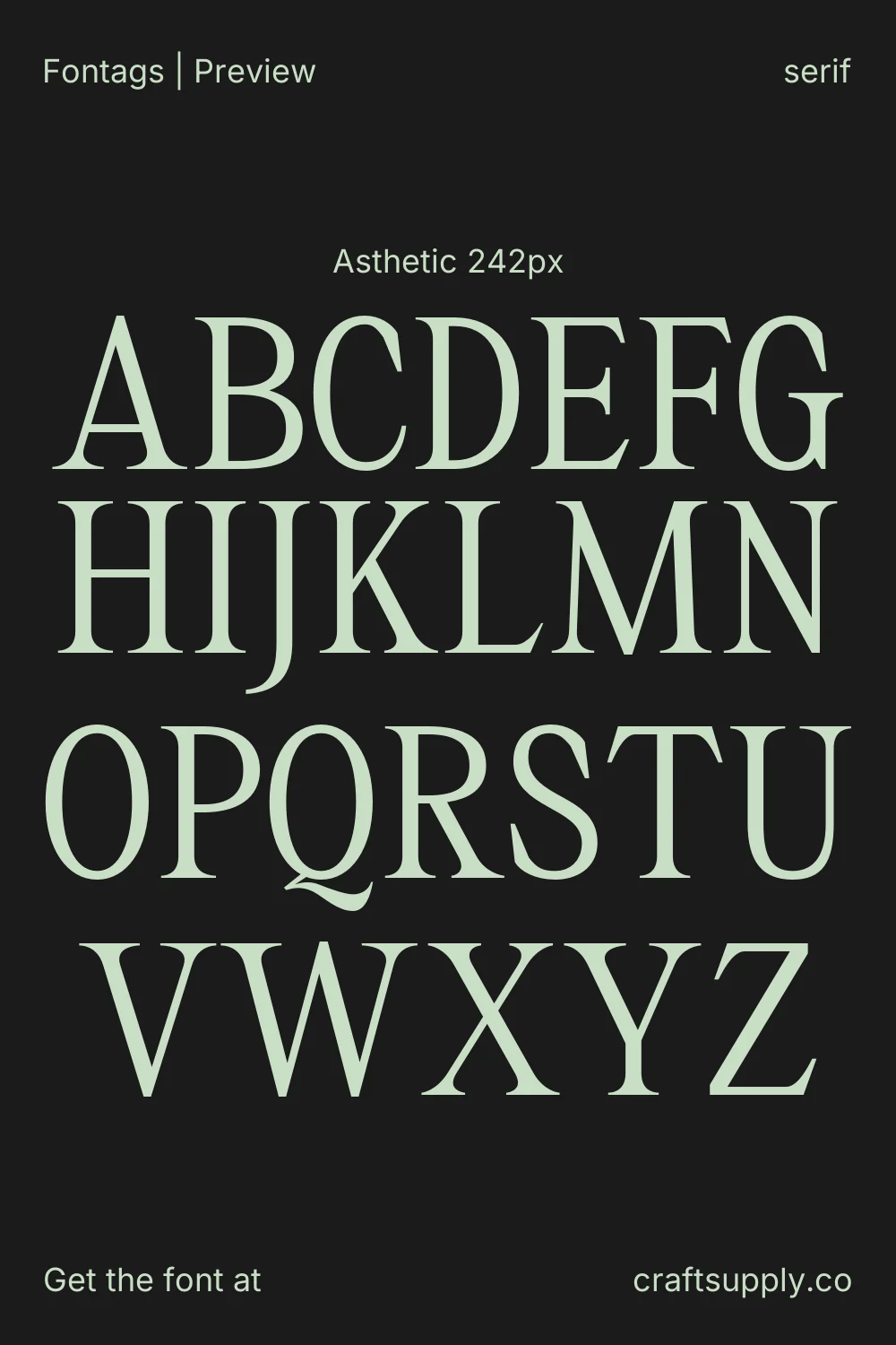 Asthetic specimen 2