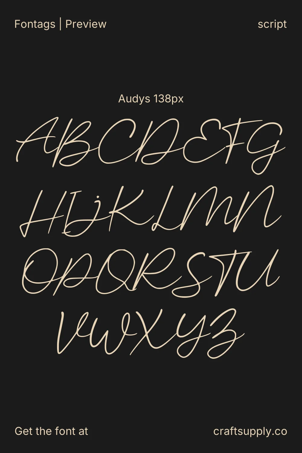 Audys specimen 2