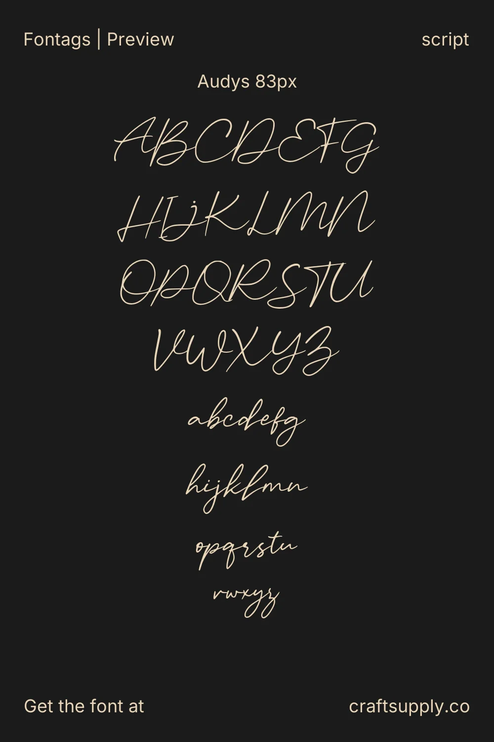 Audys specimen 8
