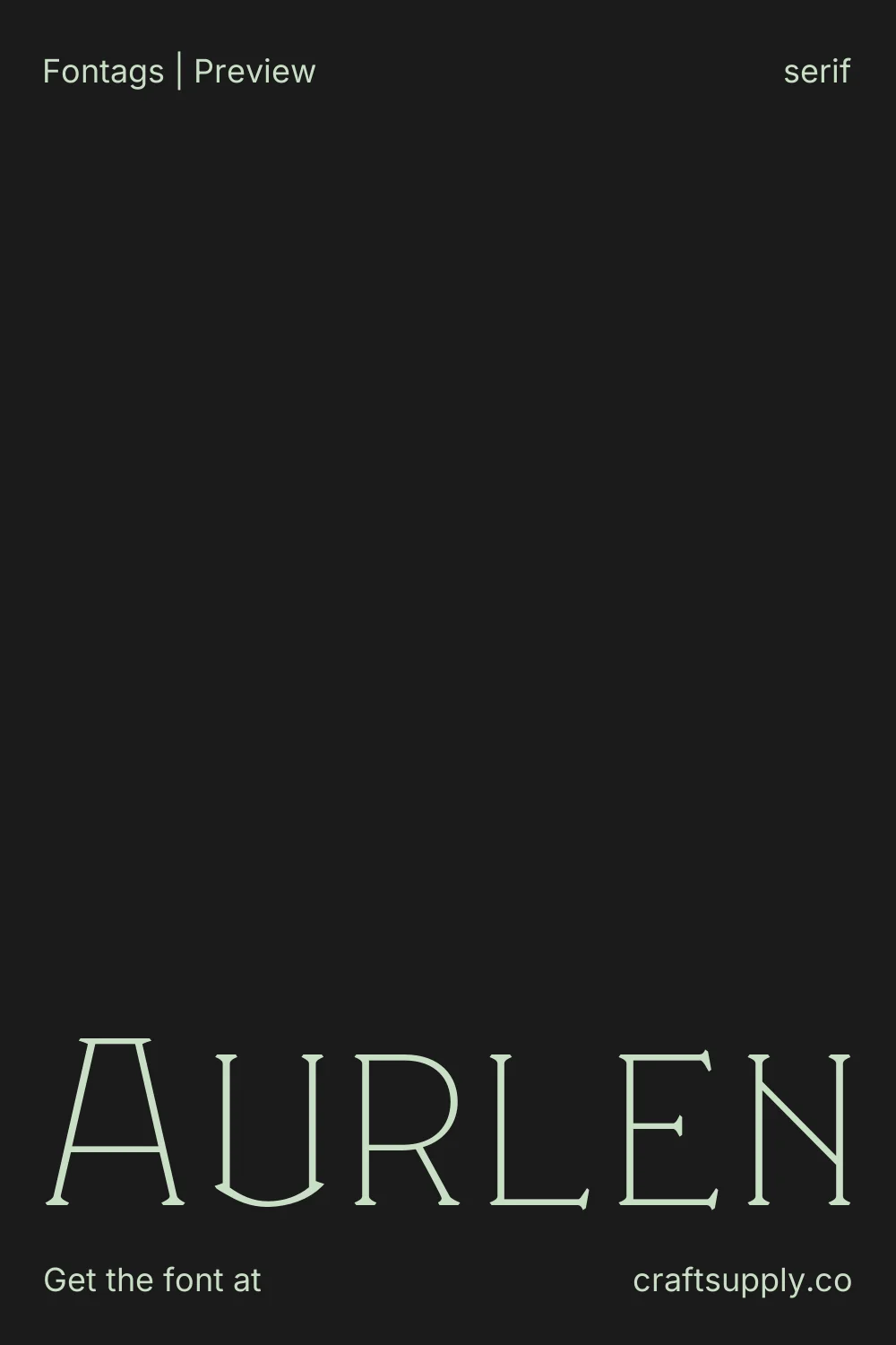 Aurlen specimen 1