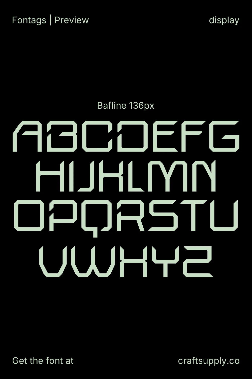 Bafline specimen 2