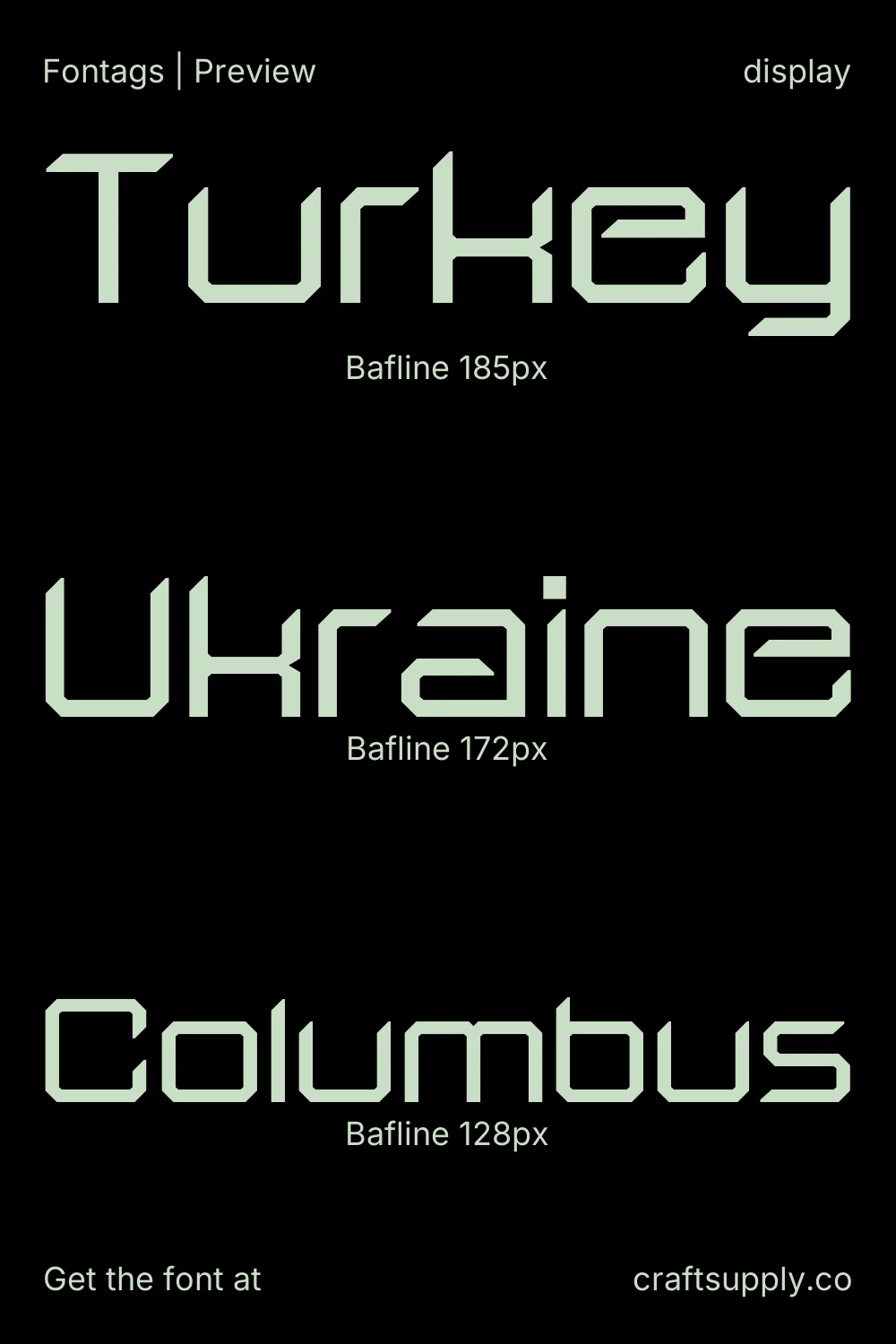 Bafline specimen 5