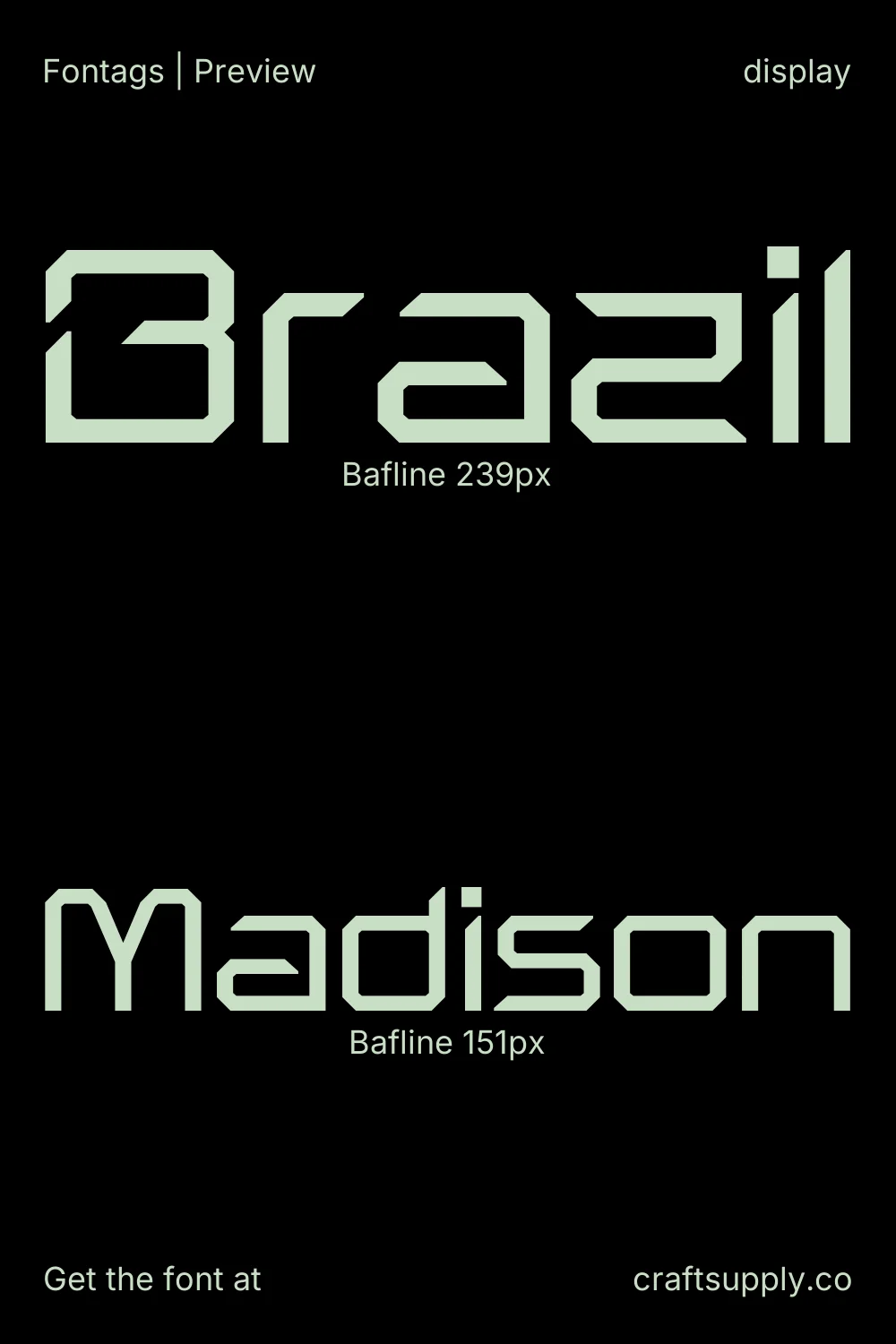Bafline specimen 6