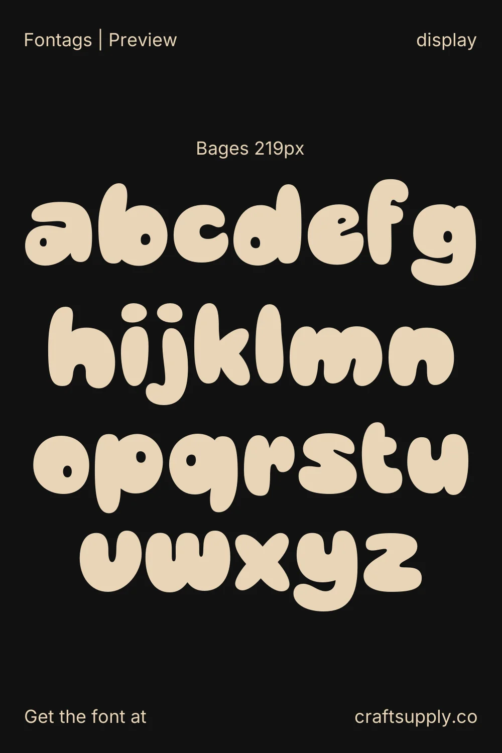 Bages specimen 10